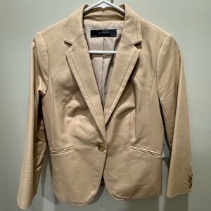Tan/khaki blazer 
Size small